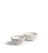 Nereid Bowls Pair - White