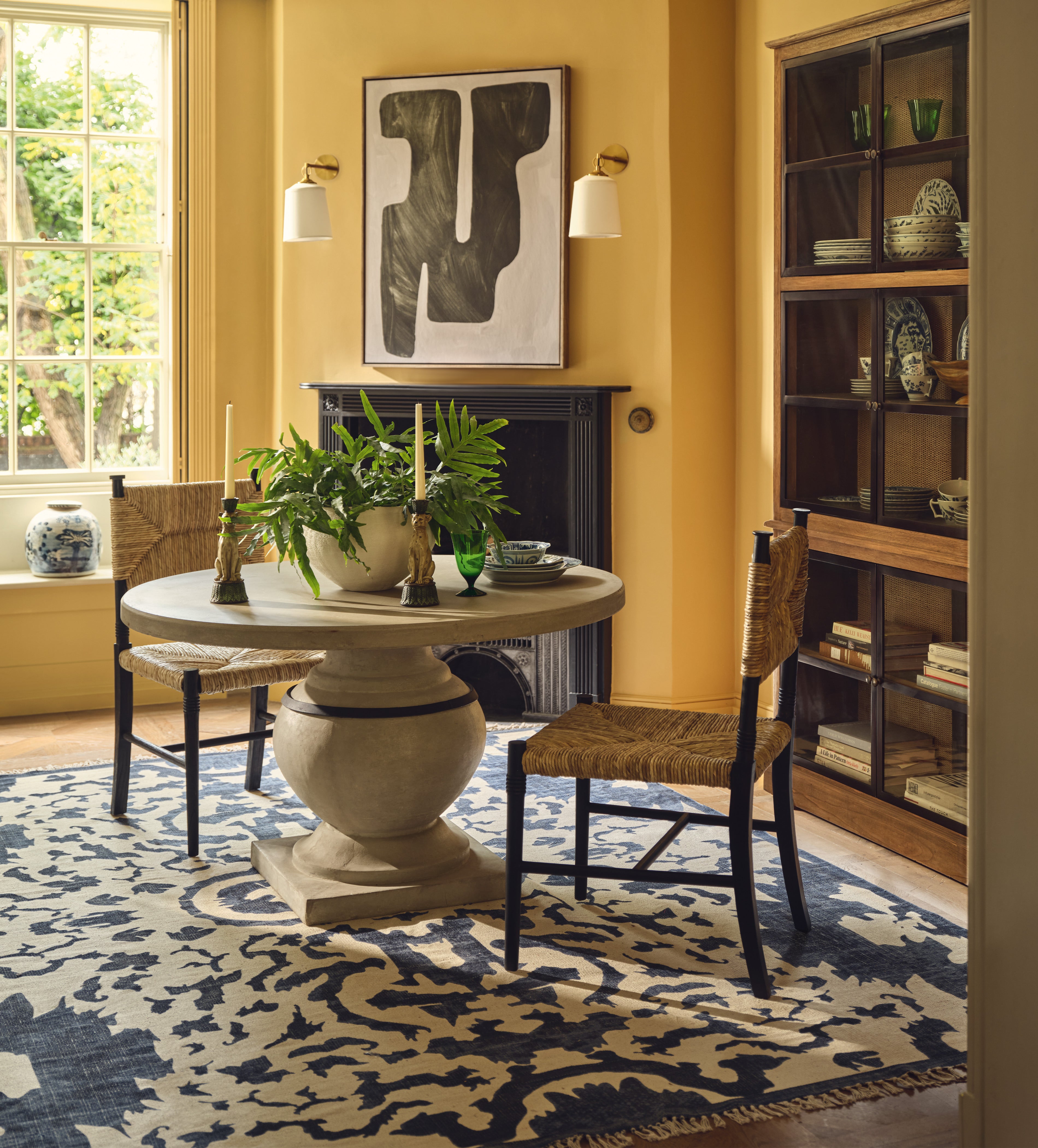 Nesbitt Rug 240x305cm - Blue | OKA