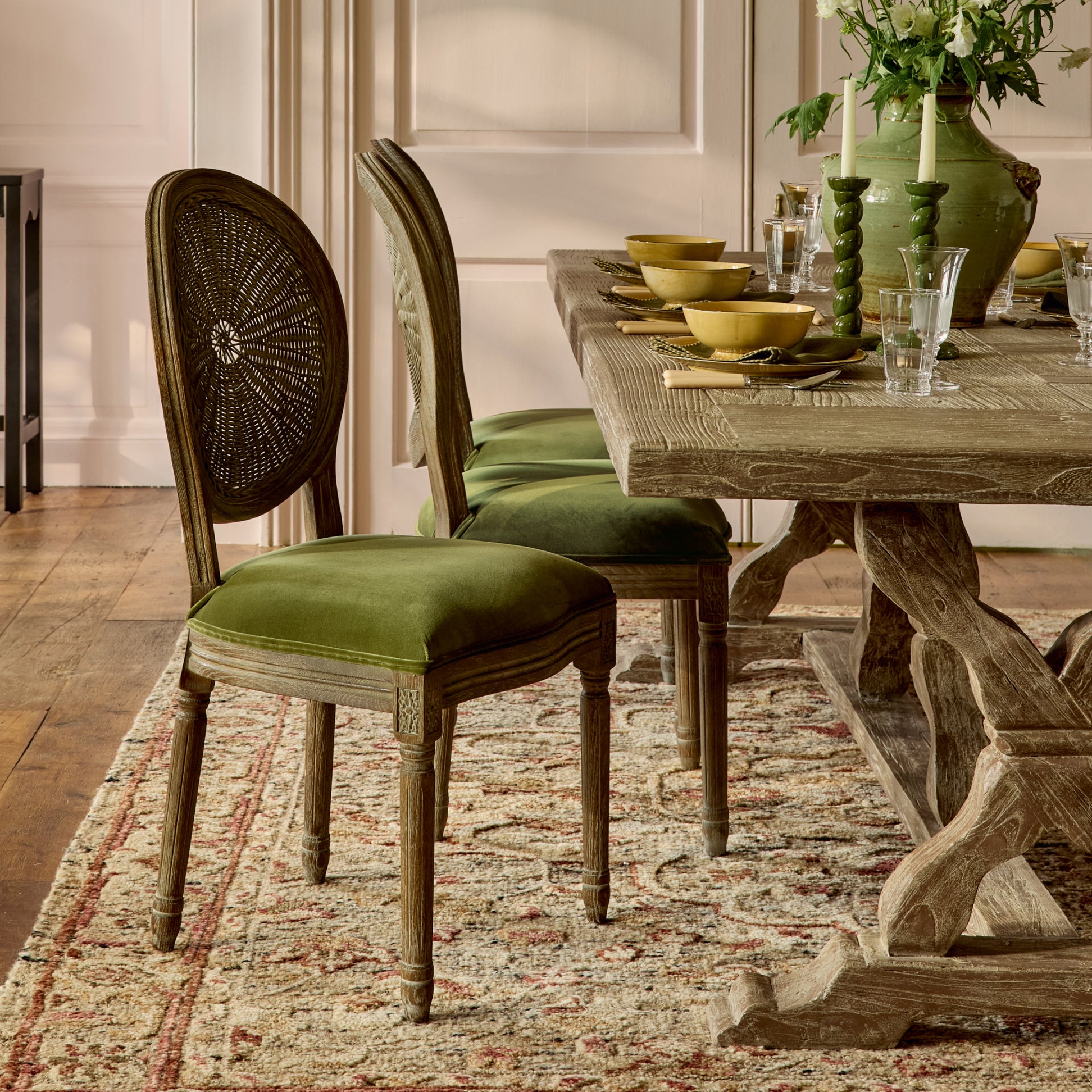 Shop Luxury Dining Chairs & Benches | OKA