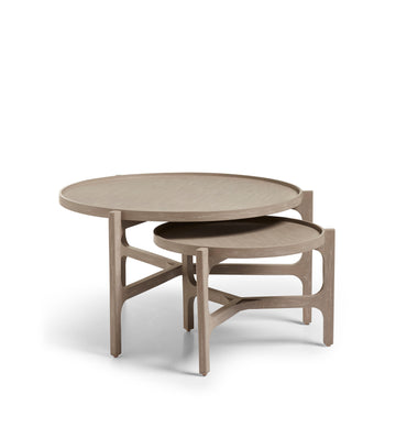 Nidum Nested Coffee Tables - Silver Birch