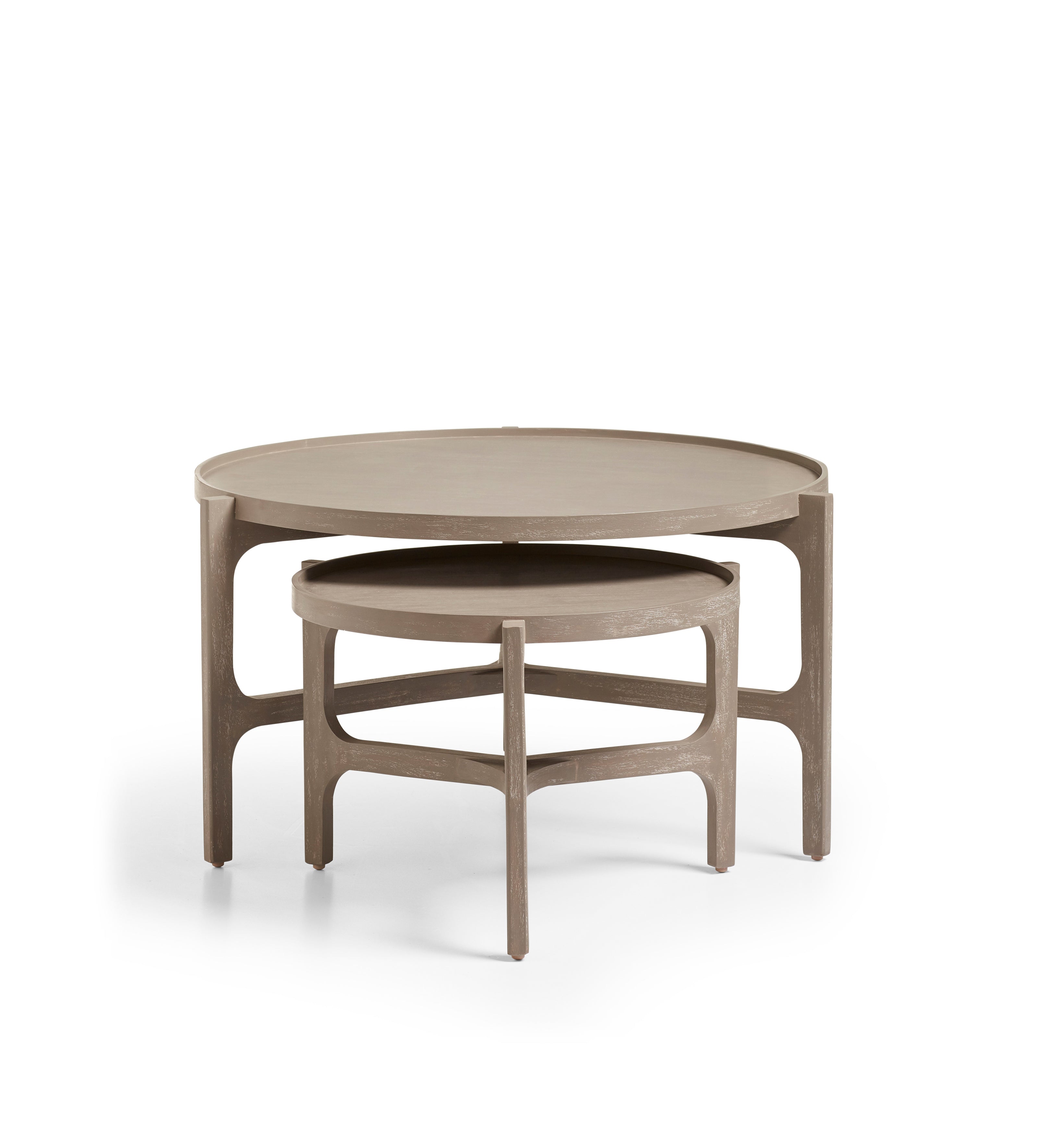 Nidum Nested Coffee Tables - Silver Birch