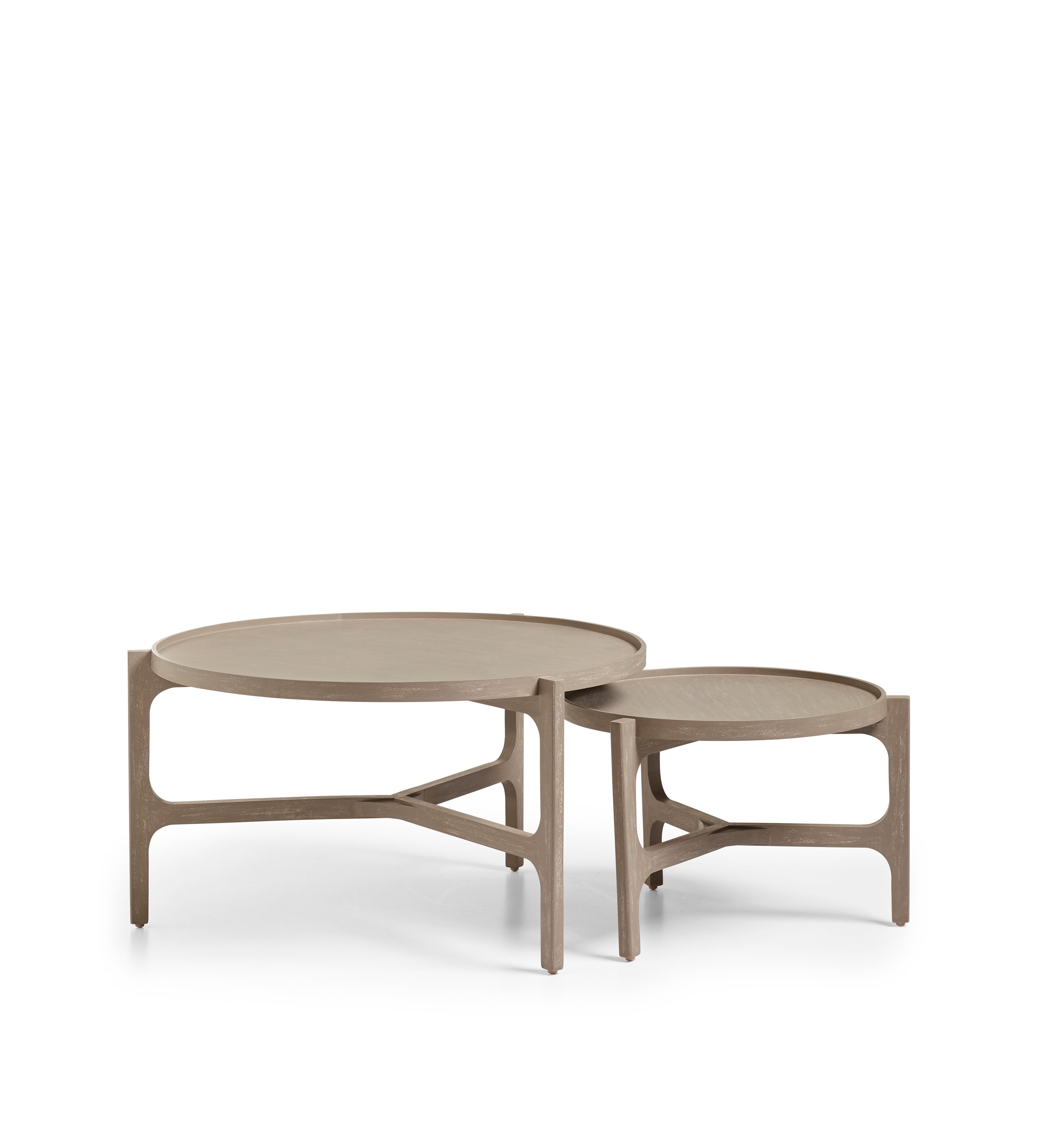 Nidum Nested Coffee Tables - Silver Birch