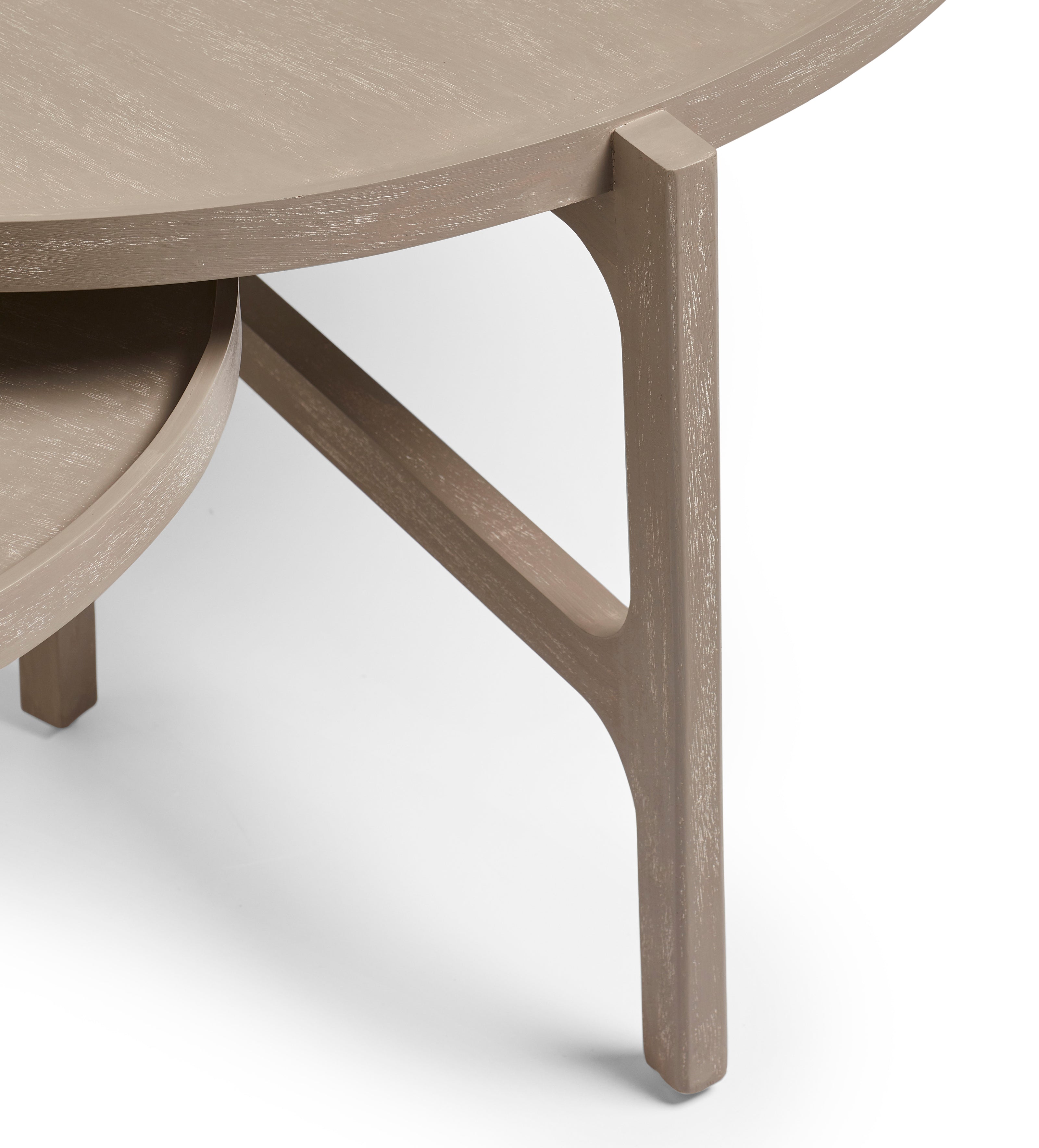 Nidum Nested Coffee Tables - Silver Birch