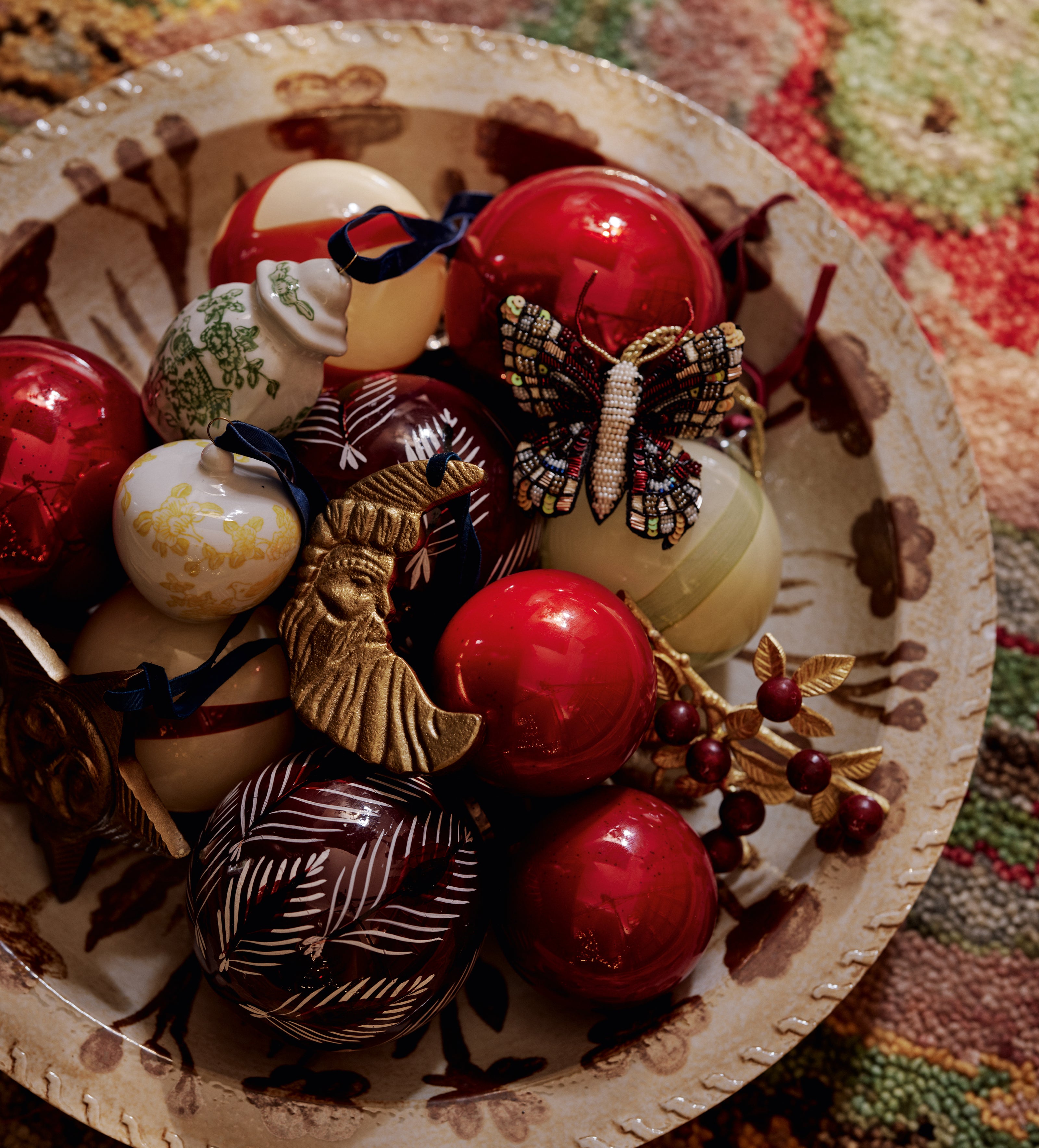 Nimbus Stripe Baubles Pair - Multi