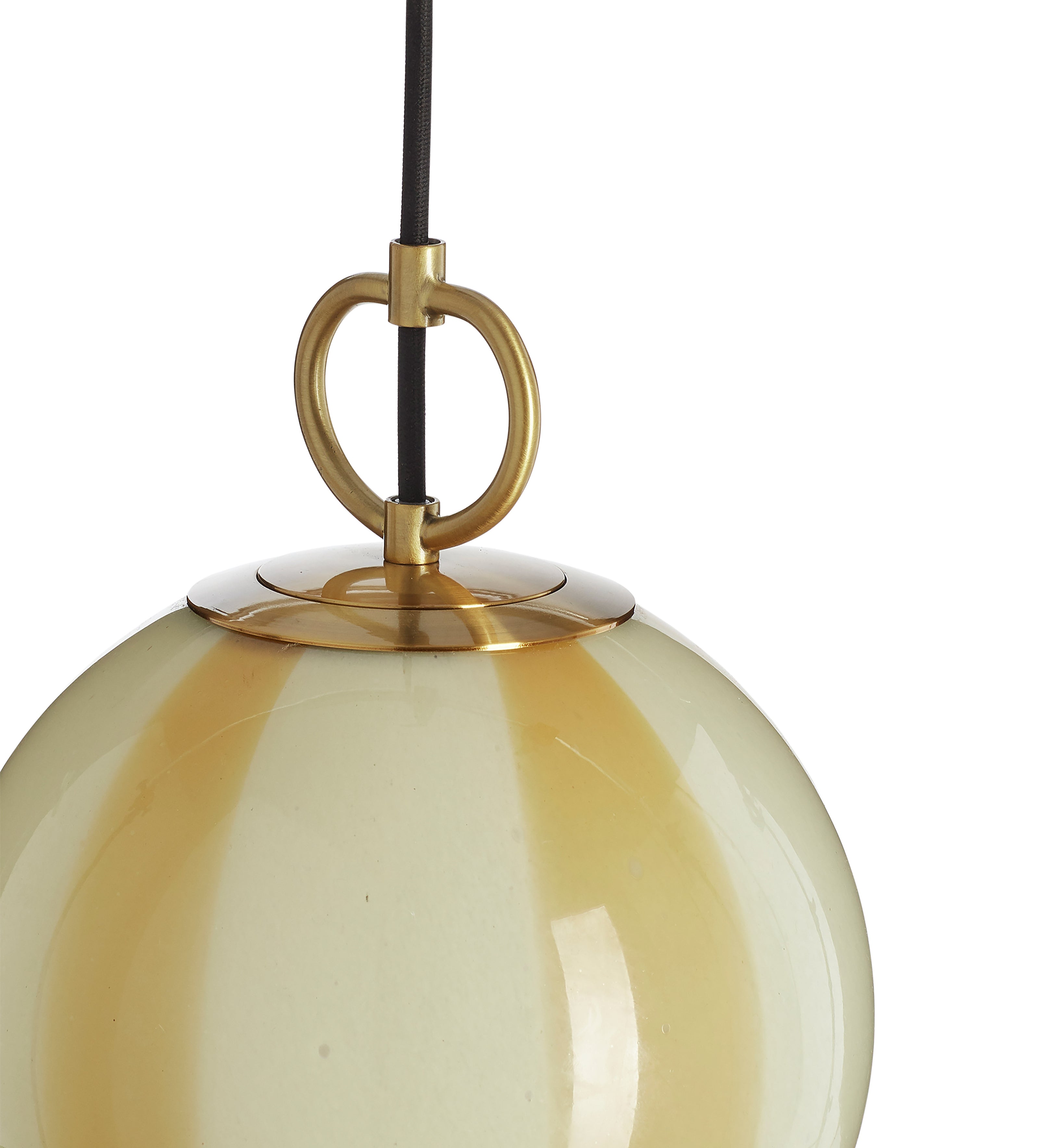 Nimbus Stripe Pendant Lamp - Yellow