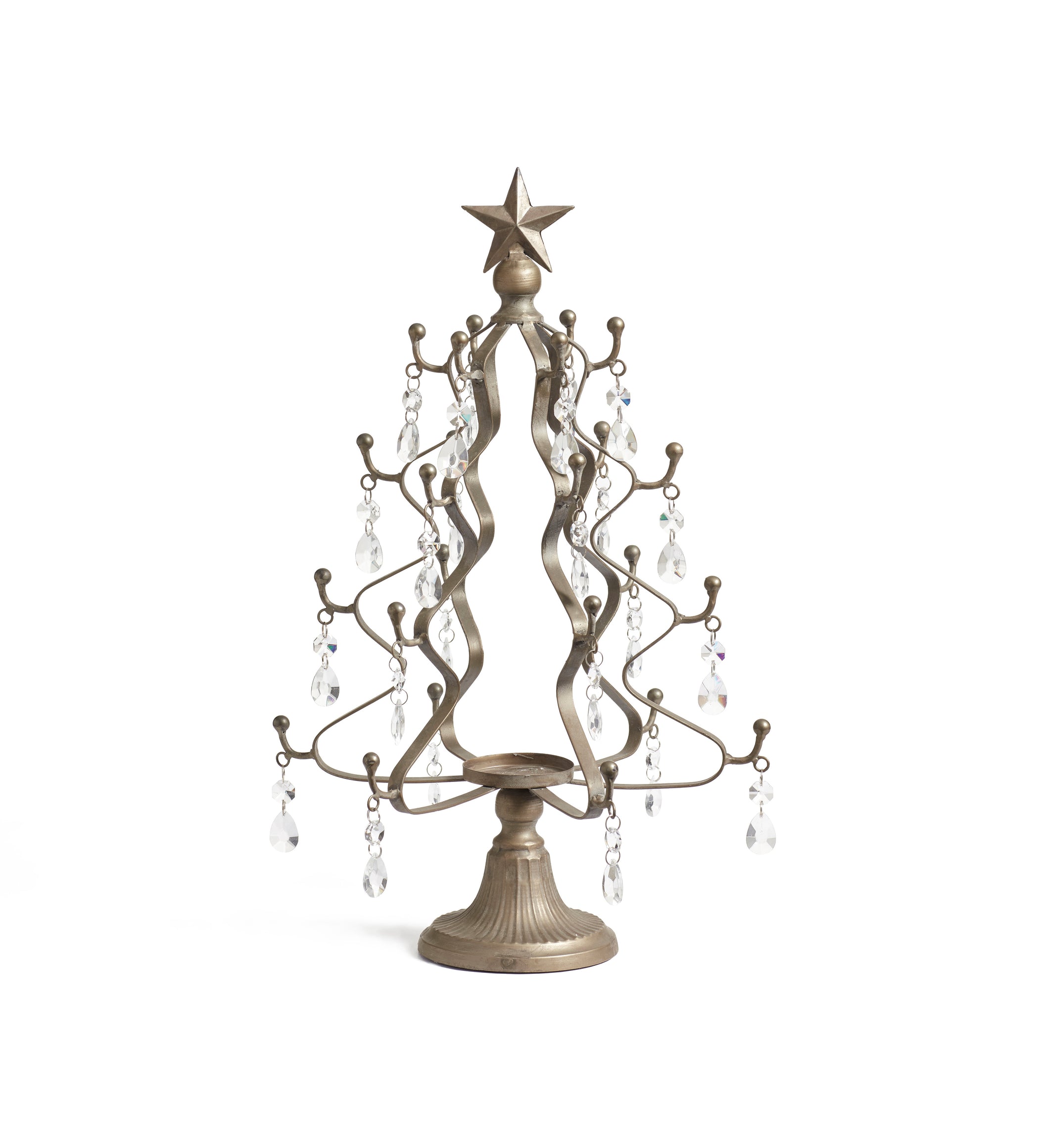 Noel Candle Holder - Antique Bronze