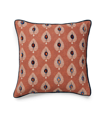 Ocellus Cushion Cover - Burnt Umber