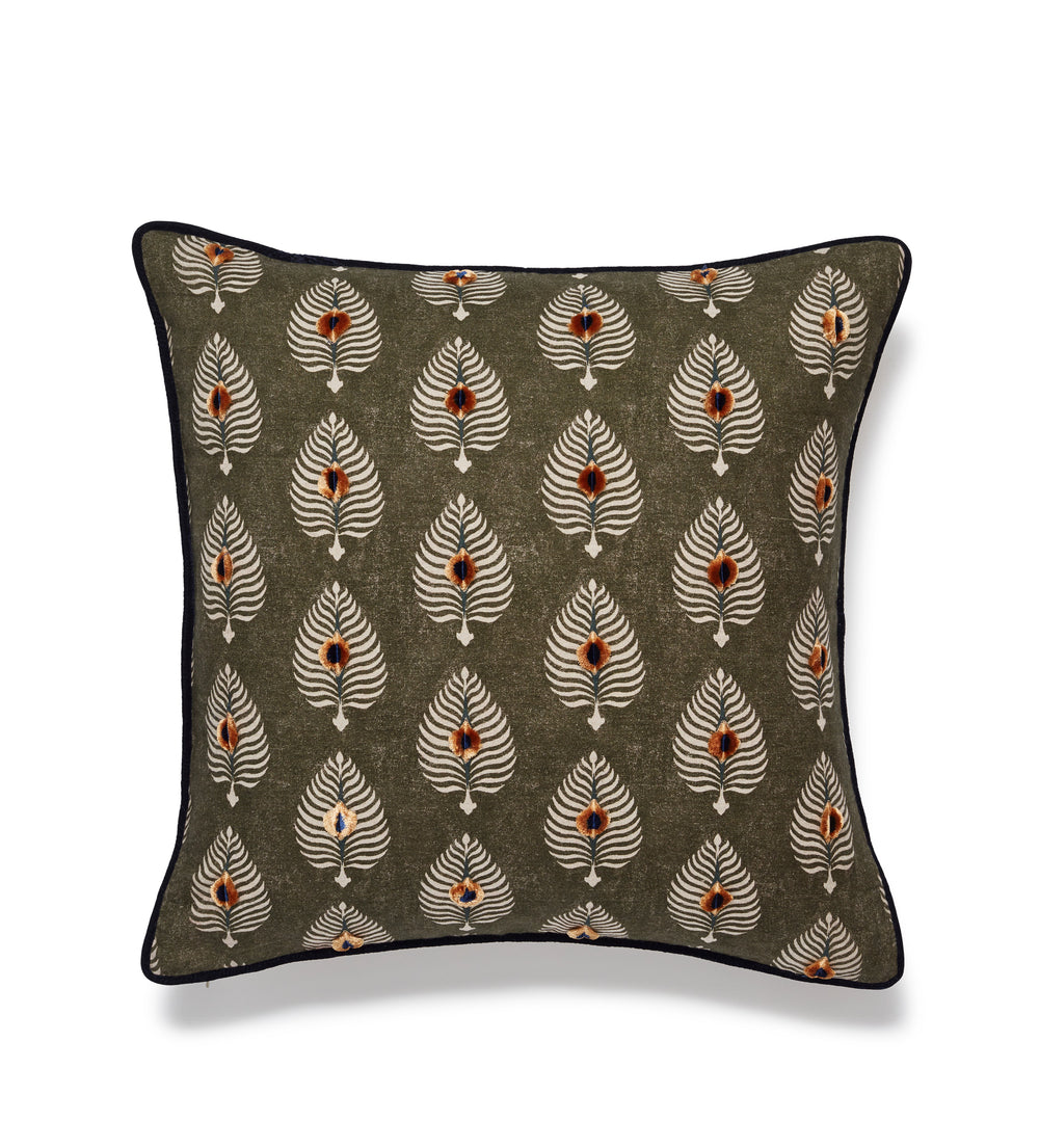 Ocellus Cushion Cover - Grey Green