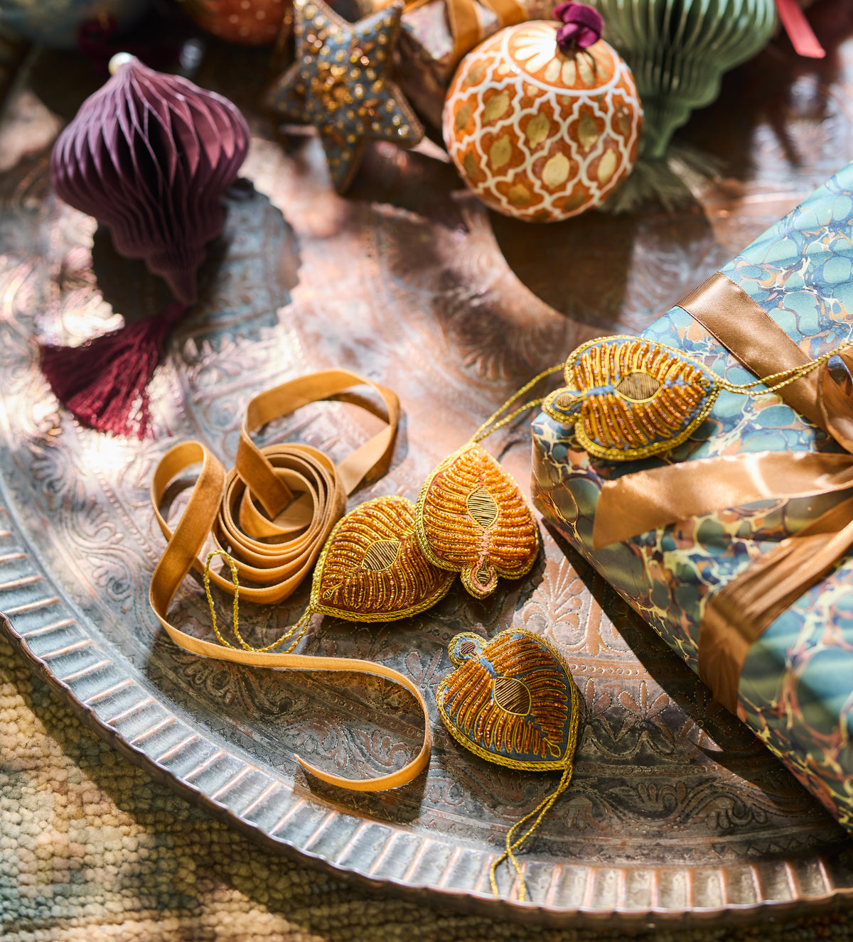 Ocellus Hanging Decorations - Set of Four - Multi