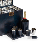 Ocellus Leather Mini Bar - Air Force Blue