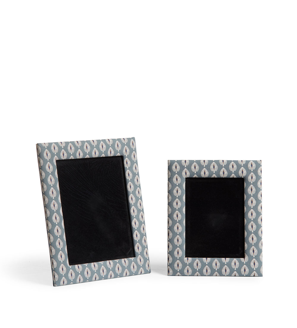 Ocellus Photo Frames Pair - Grey Green
