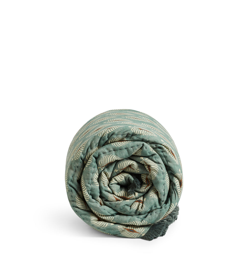 Ocellus Quilt - Warm Seafoam