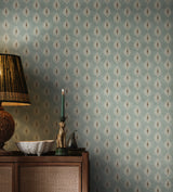 Ocellus Wallpaper - Seafoam