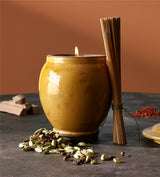 Cardamom Hills Candle 700g - The Odyssey Collection - Mustard