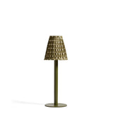 Olira Wireless Table Lamp and Emily Cone - Spruce/Green
