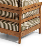 Olivo Corner Unit - Olive Stripe