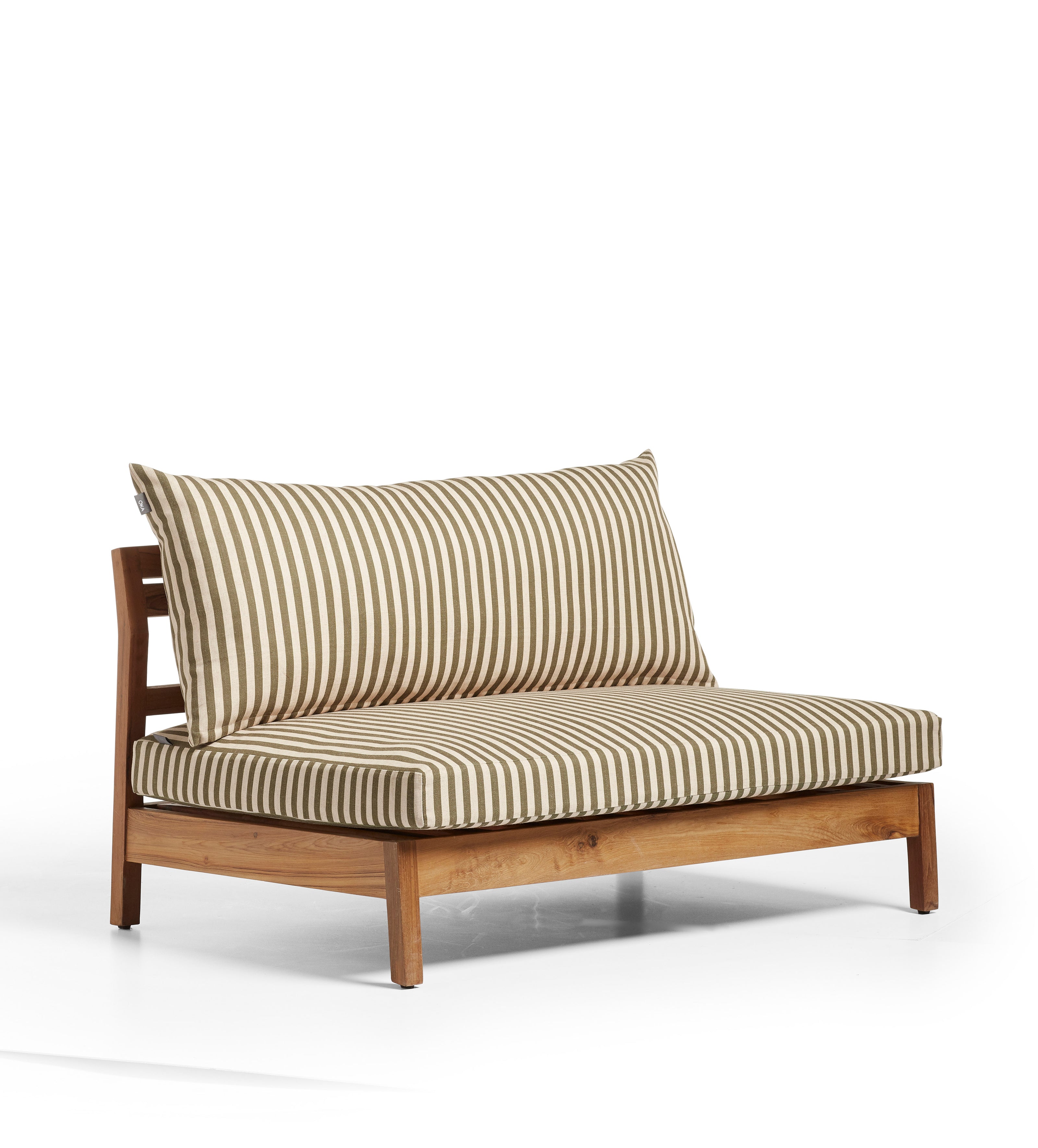 Olivo Wooden Corner Extension - Olive Stripe