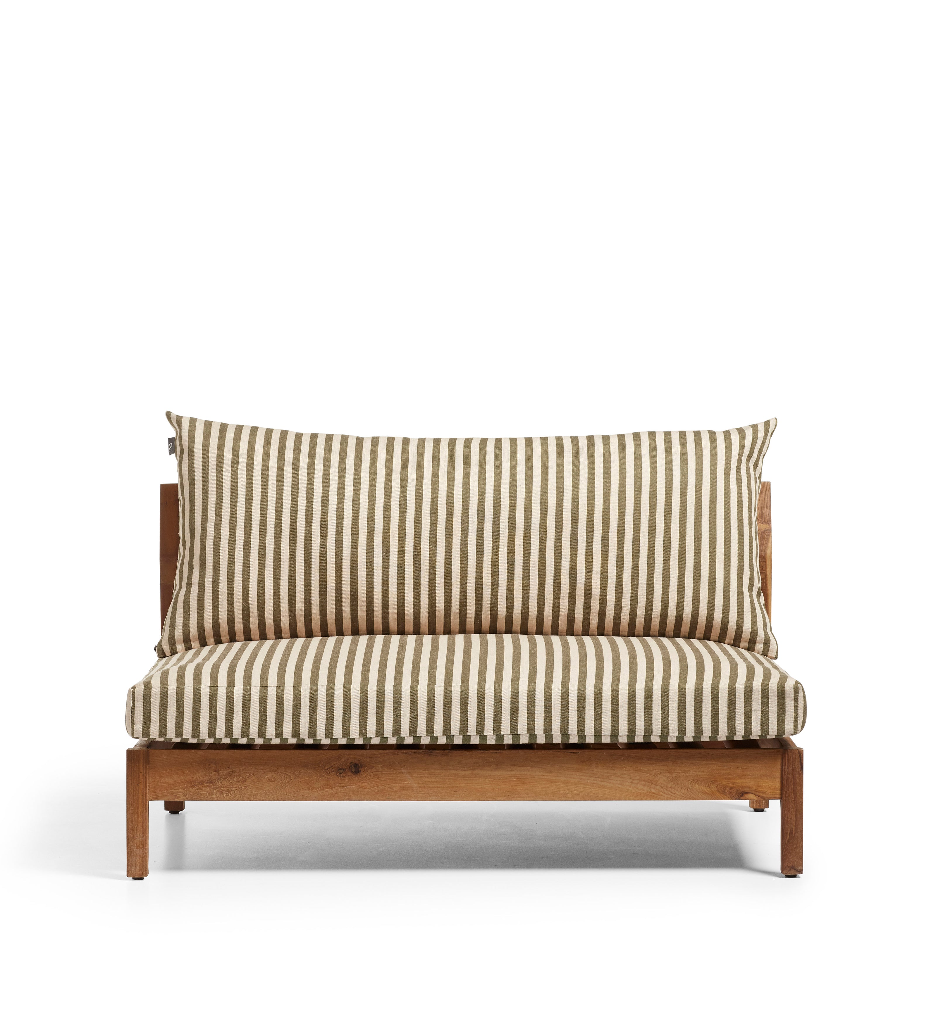 Olivo Wooden Corner Extension - Olive Stripe