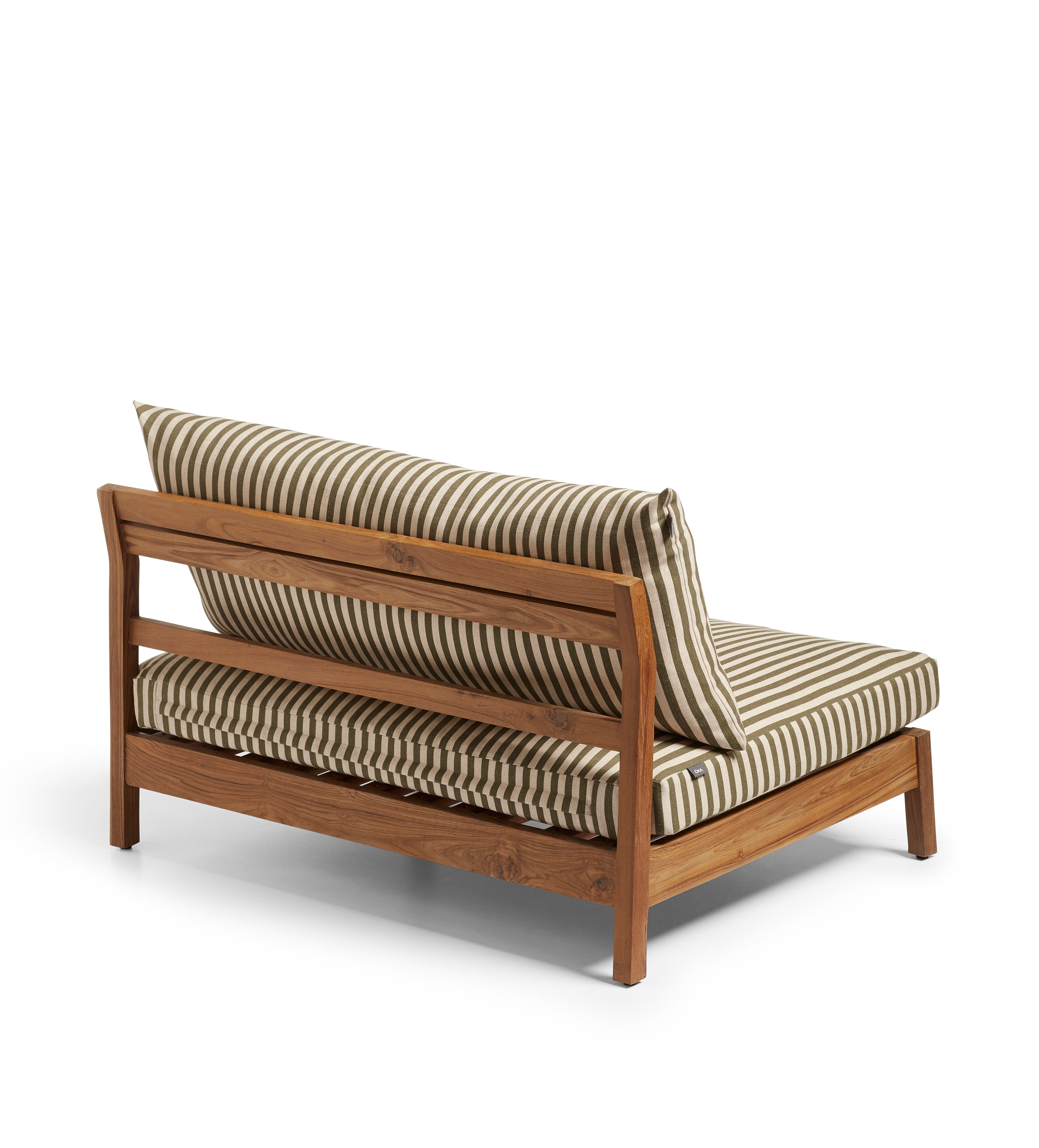Olivo Wooden Corner Extension - Olive Stripe