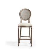 Ovalise Bar Stool - Natural