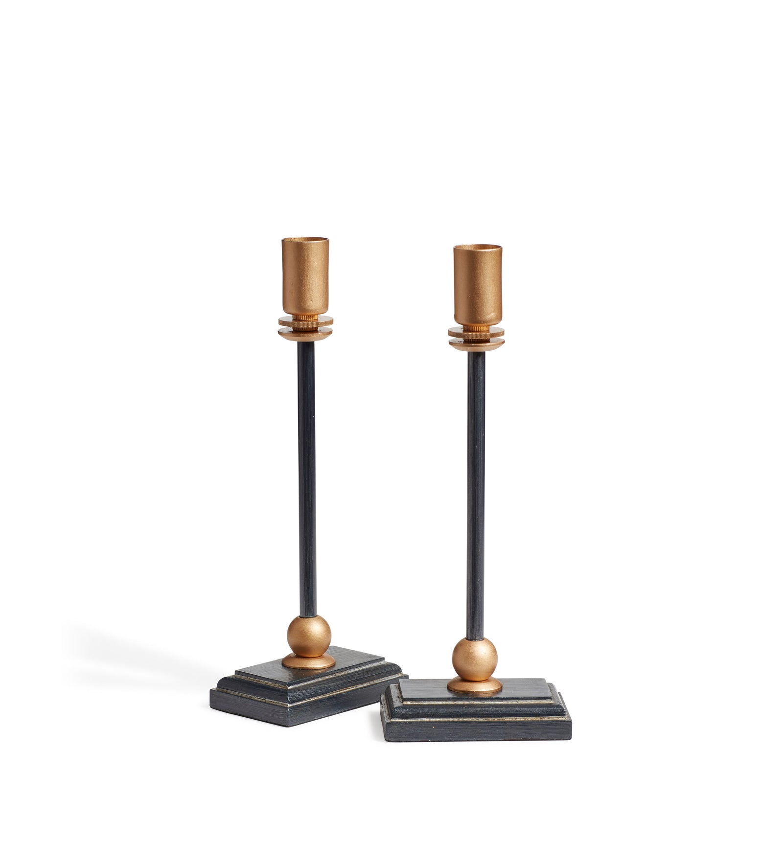 Grisewood Candle Holders Pair - Petrol