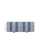 Palayam Upholstered Trunk - Blue