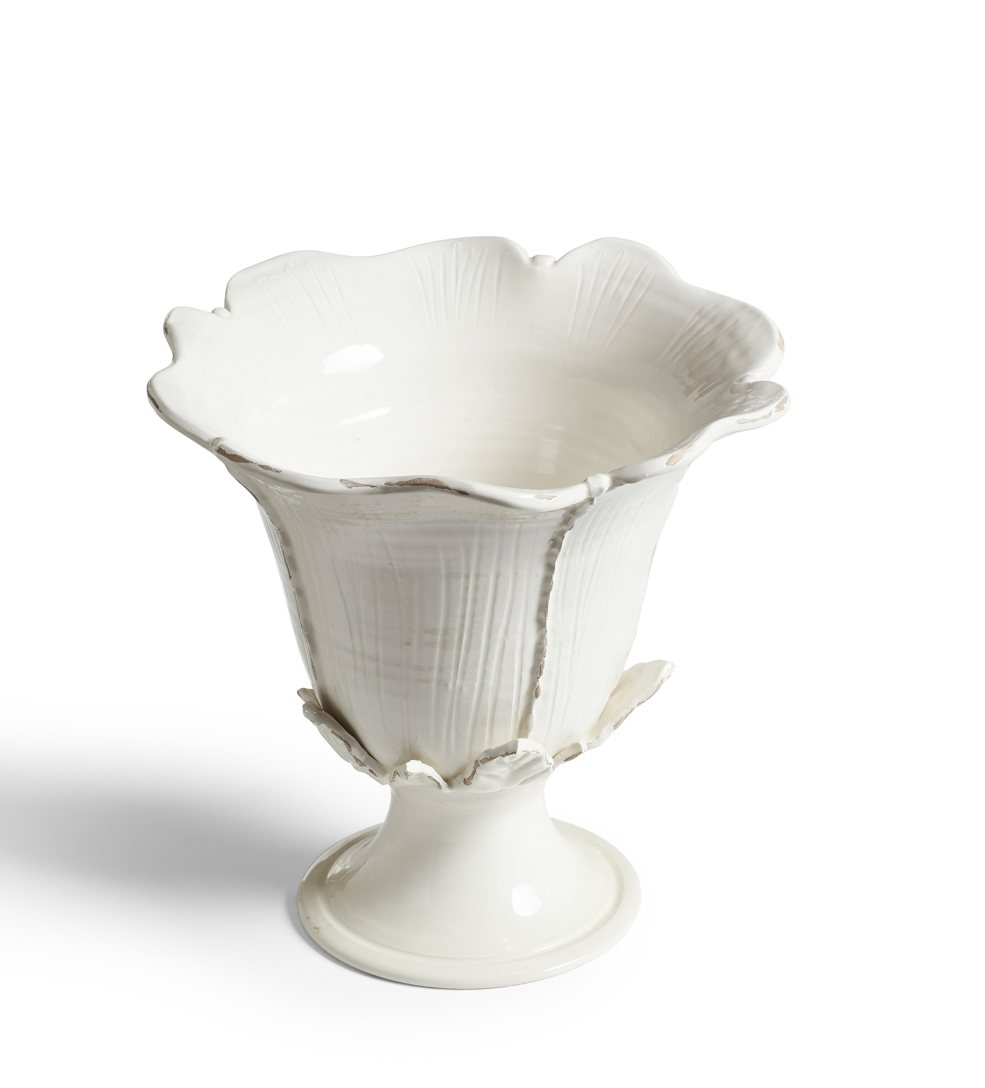 Pampe Vase - White