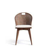 Panela Rattan Dining Chair - Chestnut