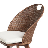 Panela Rattan Dining Chair - Chestnut
