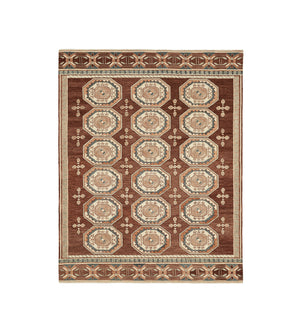 Parsa Rug 240x305cm - Earthy Red | OKA