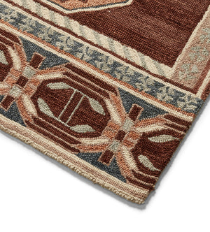 Parsa Rug 240x305cm - Earthy Red | OKA