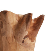 Patala Wooden Vase - Natural