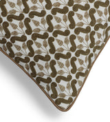 Patta Cushion Cover - Dark Fawn