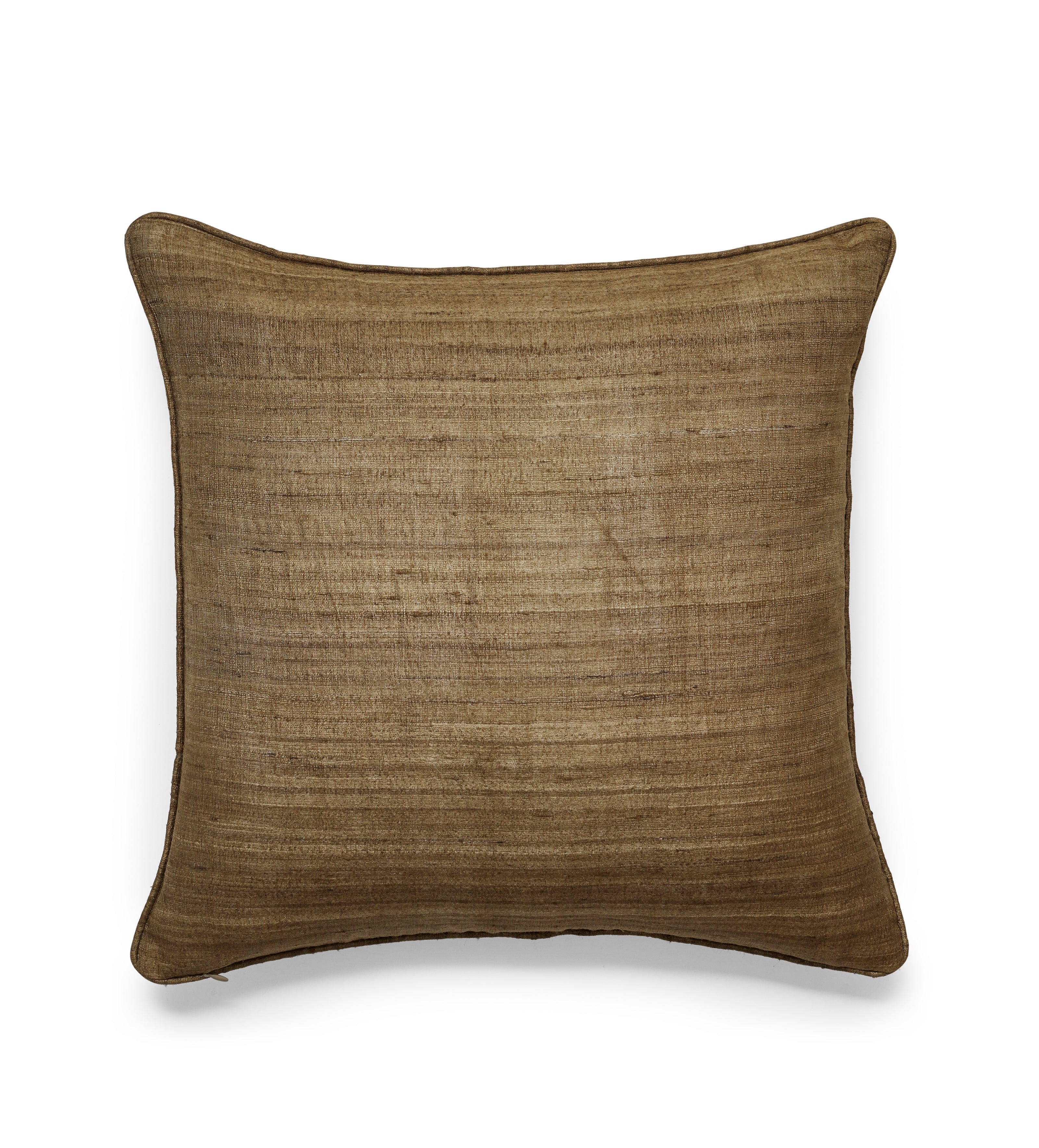 Pattiyan Cushion Cover - Dark Seafoam/Hemp