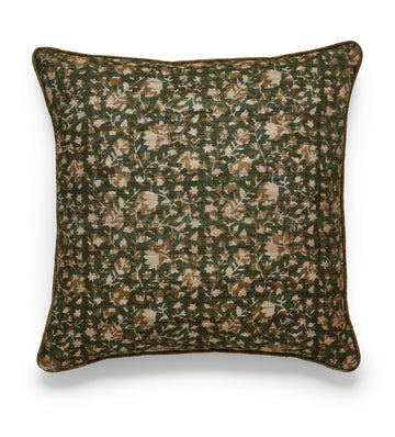 Pattiyan Cushion Cover - Spruce / Hemp