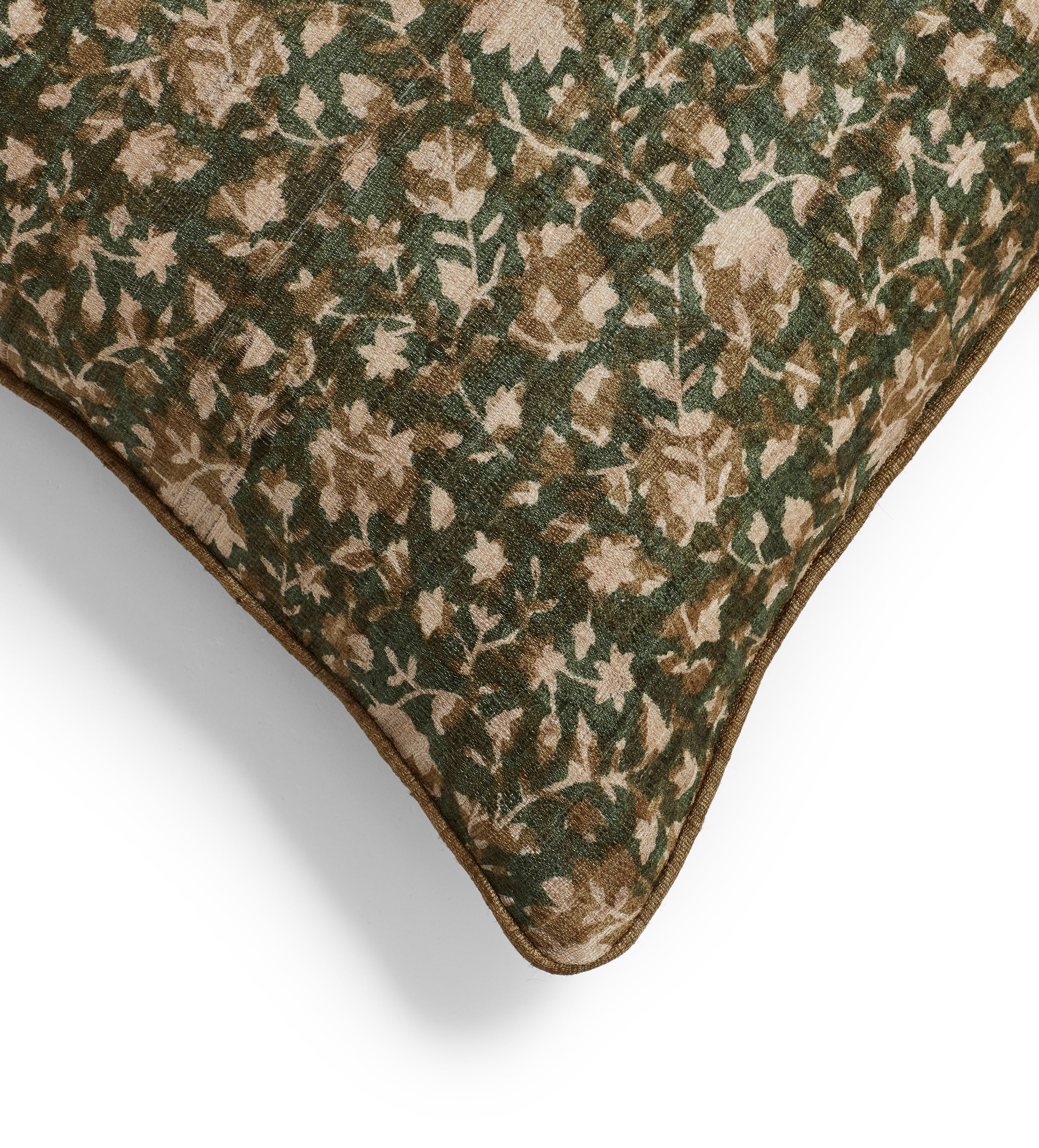 Pattiyan Cushion Cover - Spruce / Hemp