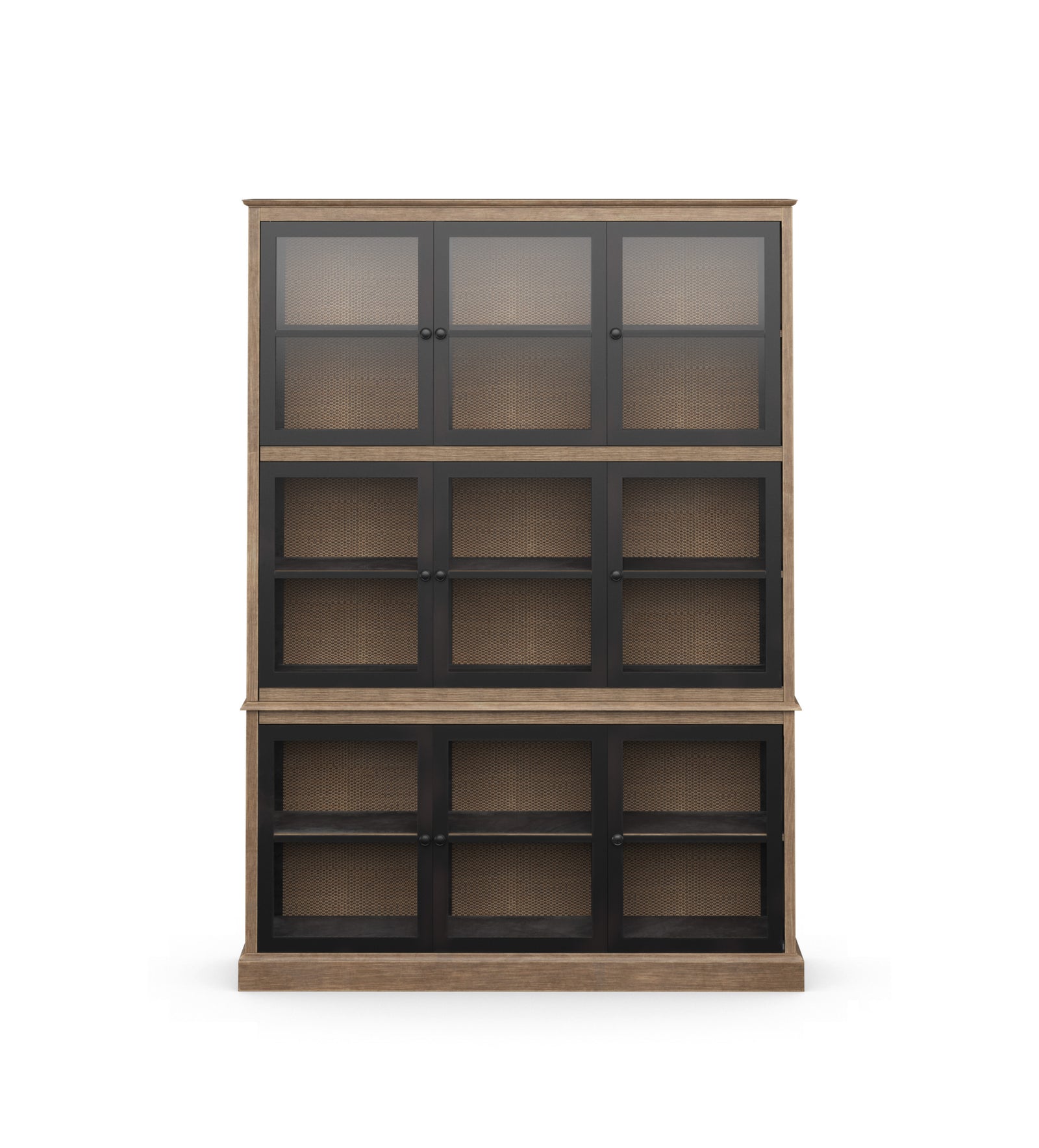 Pentomino Display Cabinet - Natural