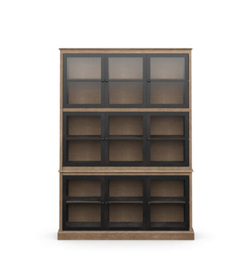 Pentomino Display Cabinet - Natural