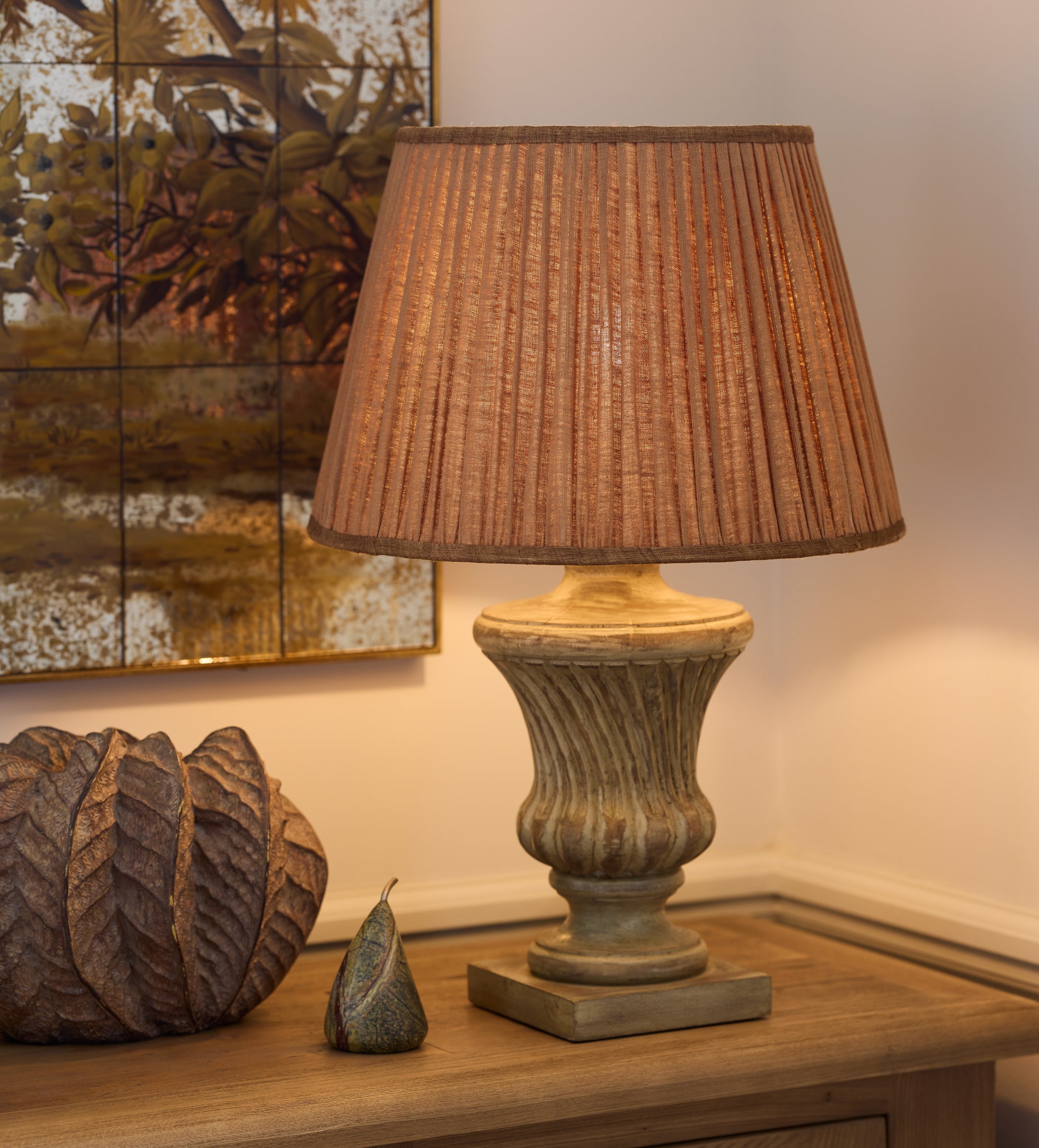 Phoebus Table Lamp Base - Natural