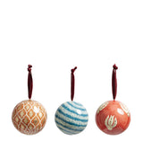 Picta Baubles - Set of Three - Multi