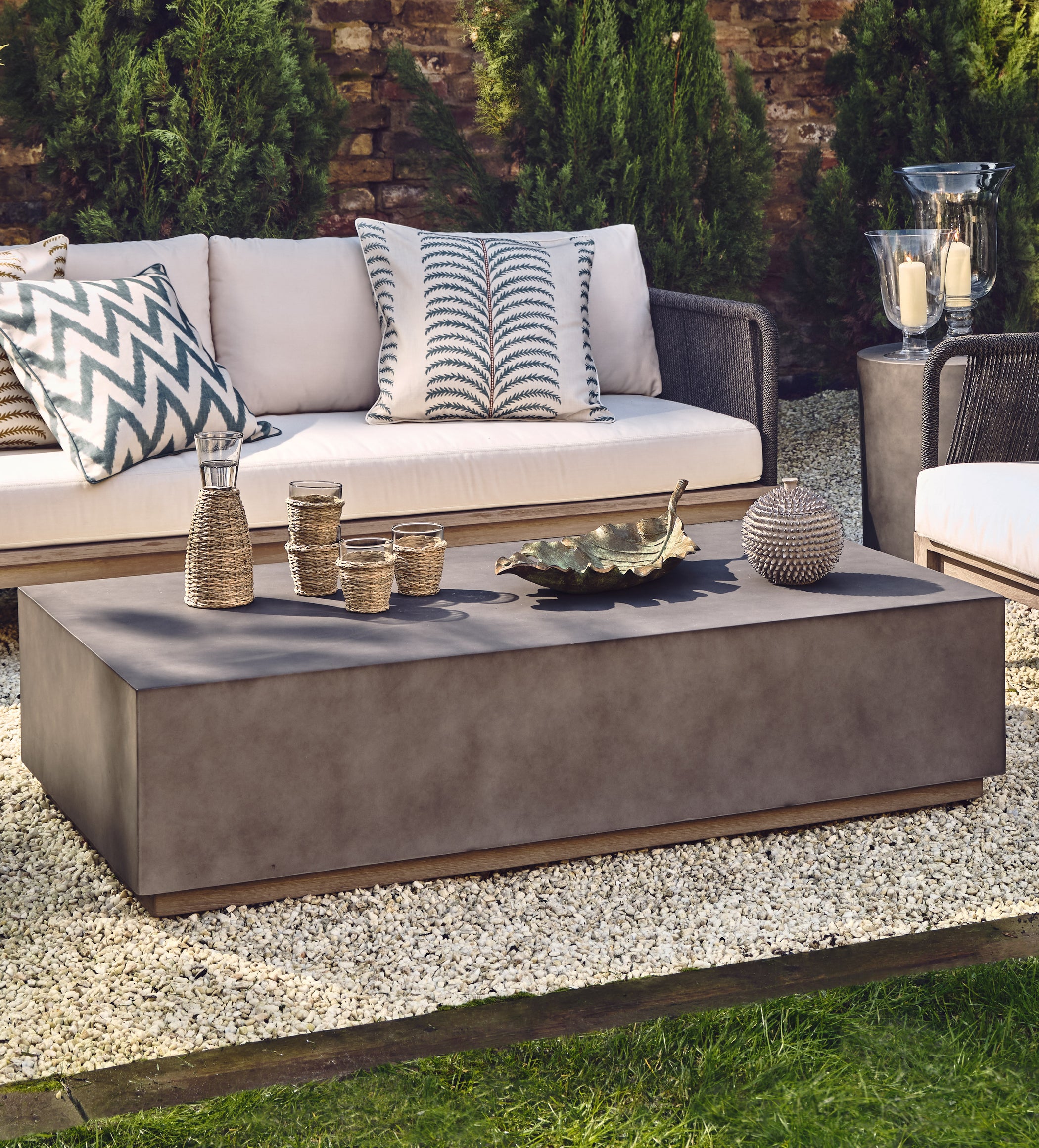 Pierre Coffee Table - Ash Grey