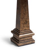 Piraamid Table Lamp - Rubbed Bronze