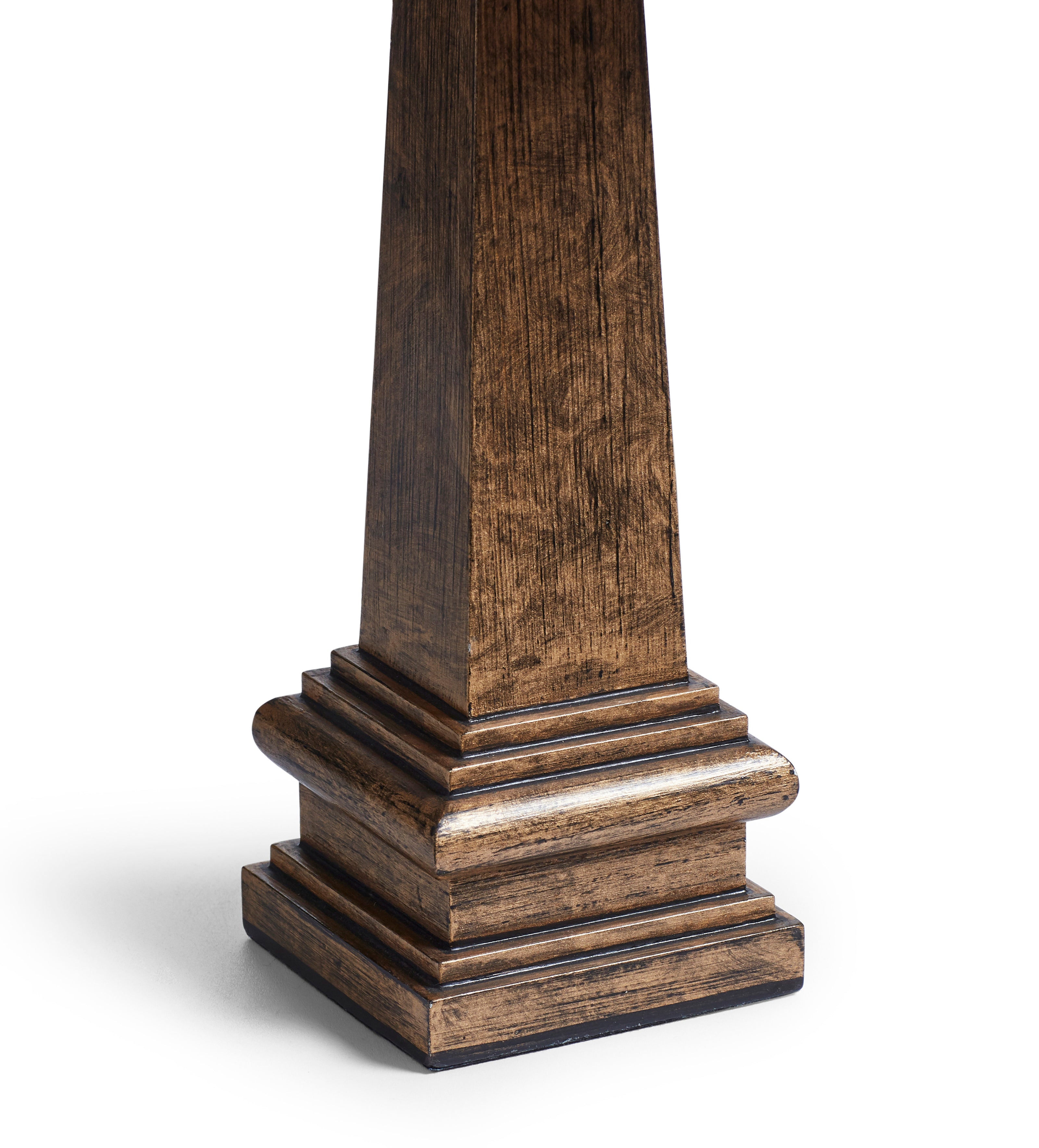 Piraamid Table Lamp - Rubbed Bronze