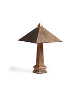Piraamid Table Lamp - Rubbed Bronze