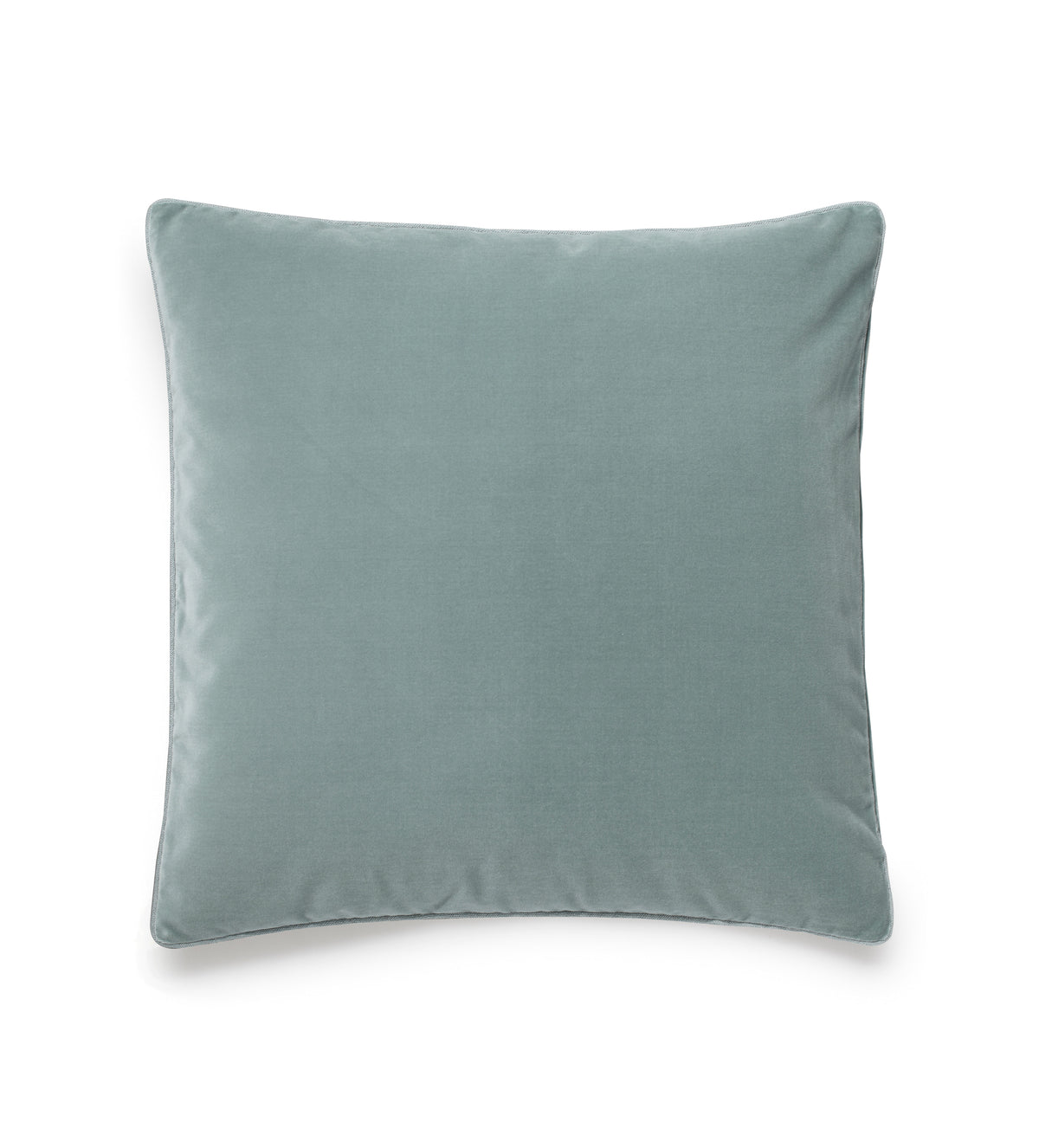 Plain Velvet Cushion Cover - Gainsborough Blue
