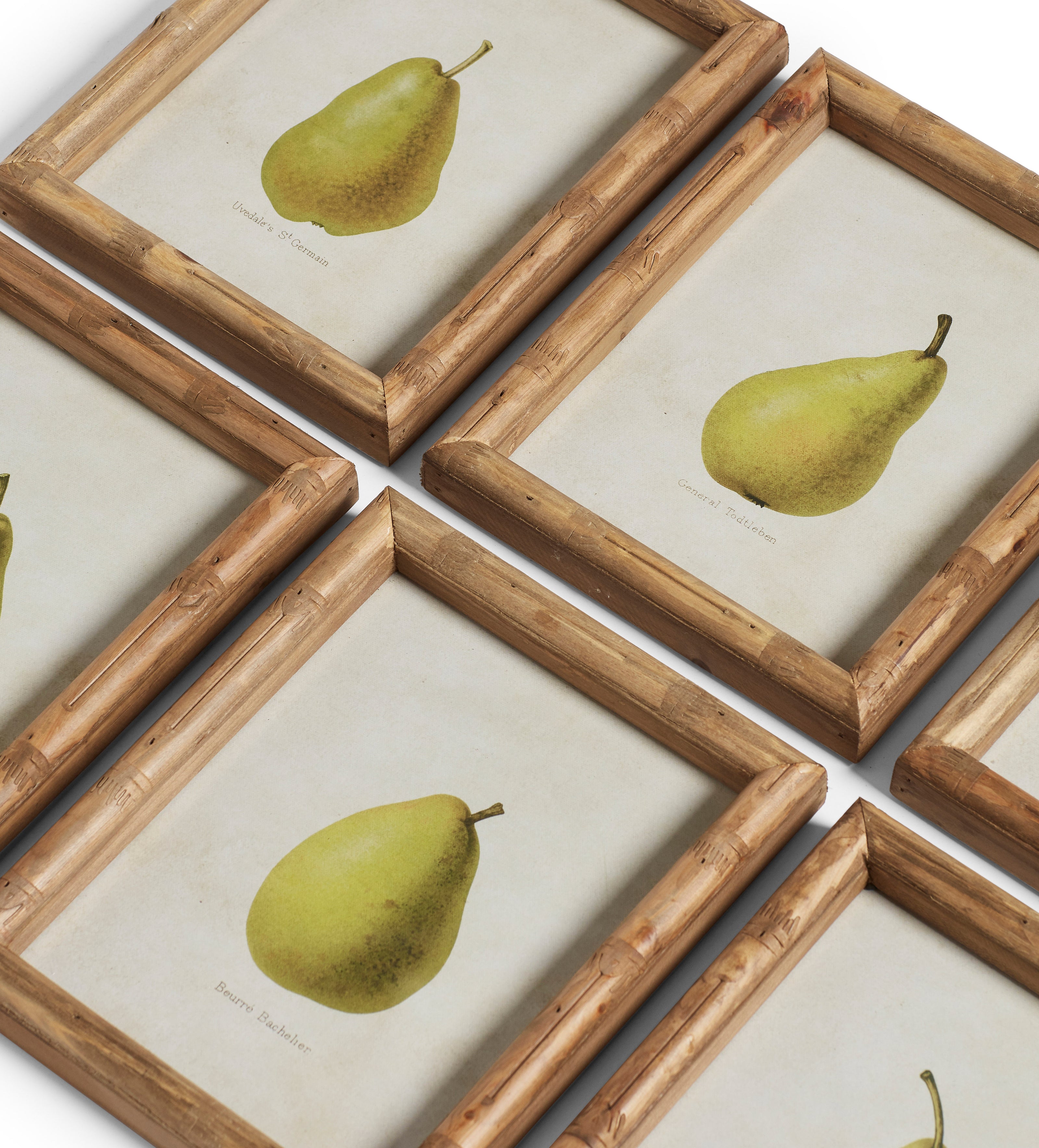 Poire Prints - Set of Six - Multi