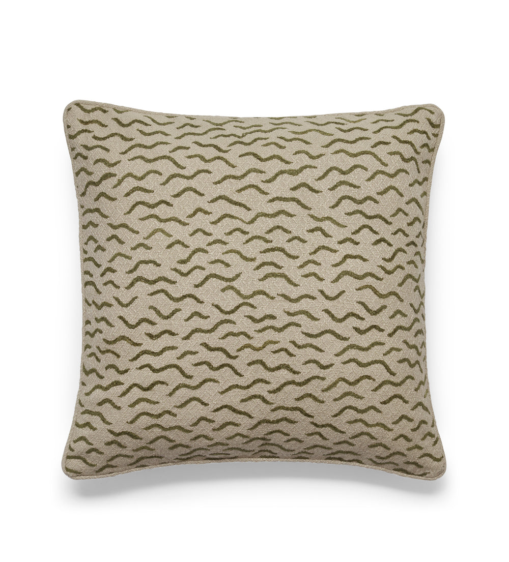 Potala Cushion Cover - Stone and Lichen