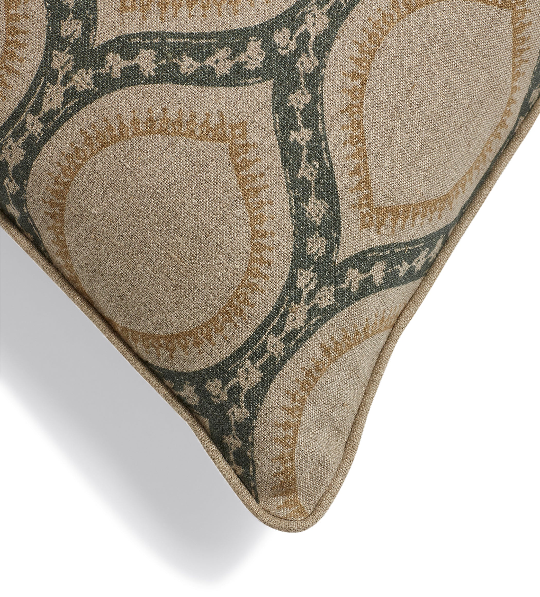 Prisha Cushion Cover - Lake Green