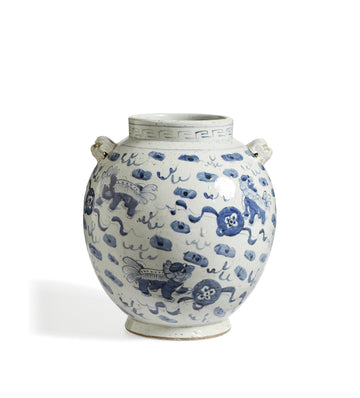 Pulao Vase - Antique Blue