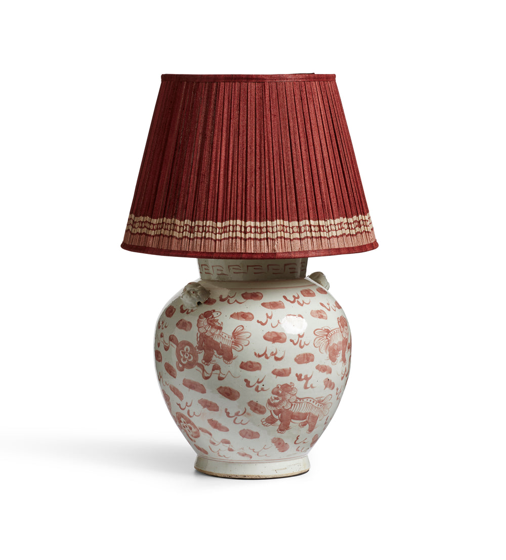 Pulao Table Lamp Base - Red